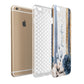 Personalised Blue Gold Name Apple iPhone 6 Plus 3D Tough Case Expand Detail Image