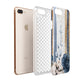 Personalised Blue Gold Name Apple iPhone 7 8 Plus 3D Tough Case Expanded View