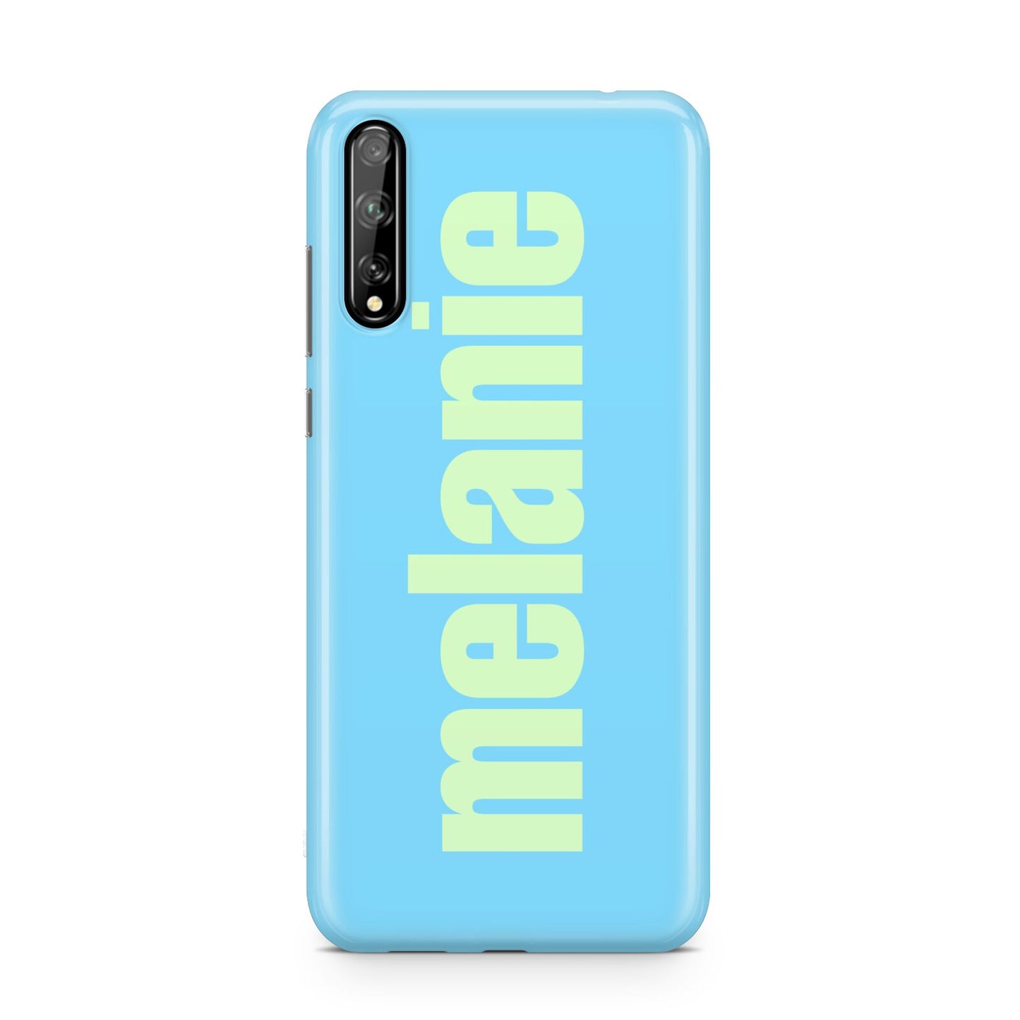 Personalised Blue Green Name Huawei Enjoy 10s Phone Case