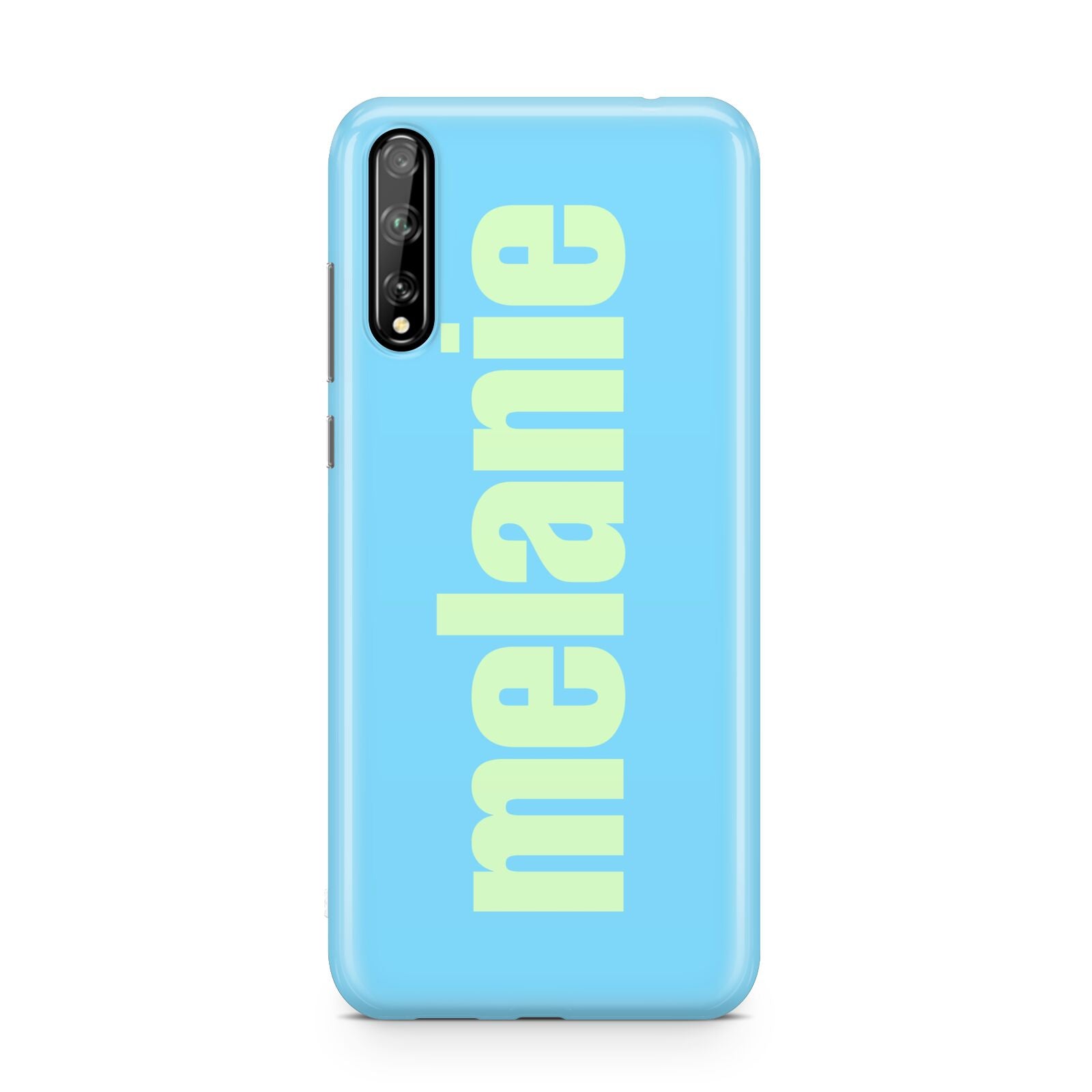 Personalised Blue Green Name Huawei Enjoy 10s Phone Case