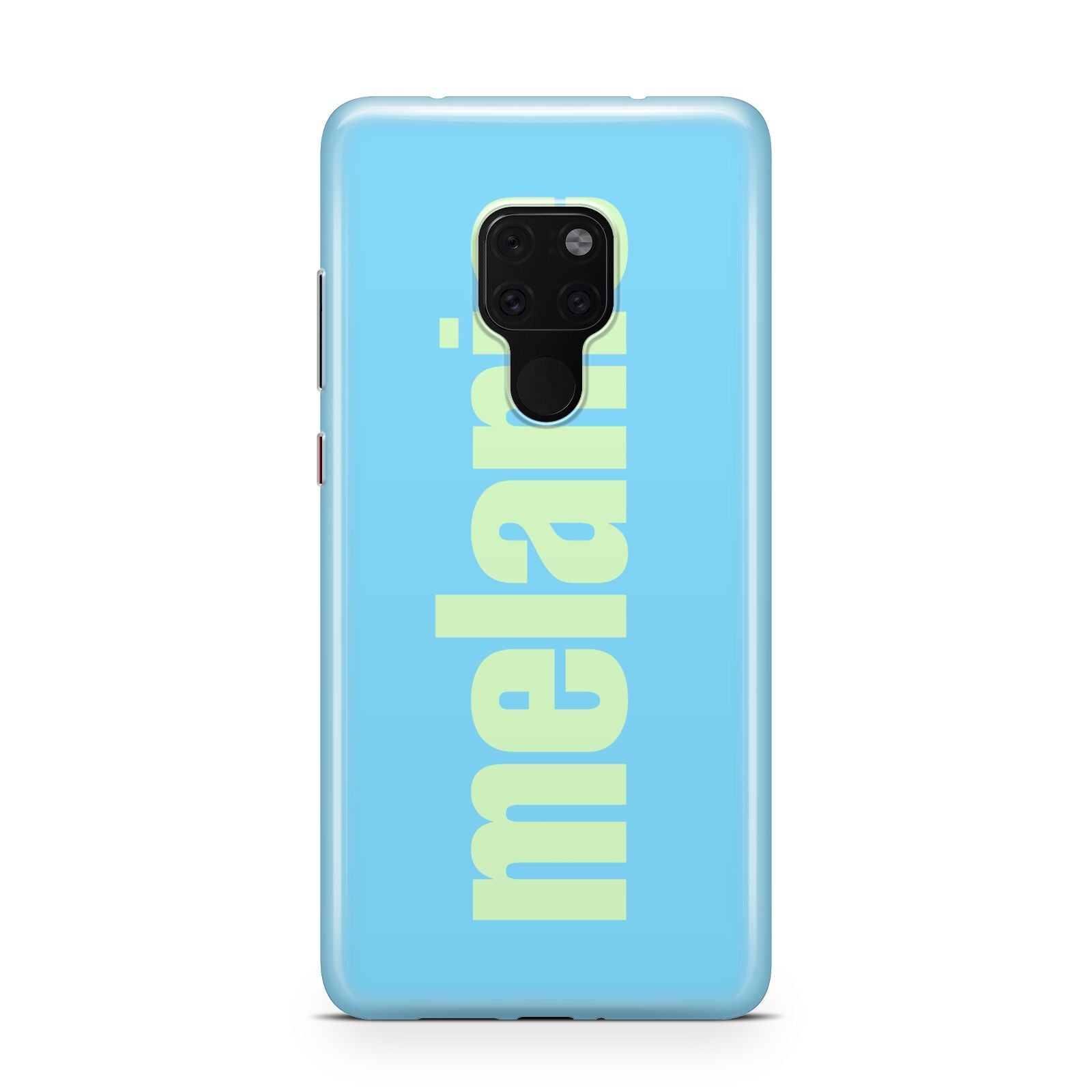 Personalised Blue Green Name Huawei Mate 20 Phone Case