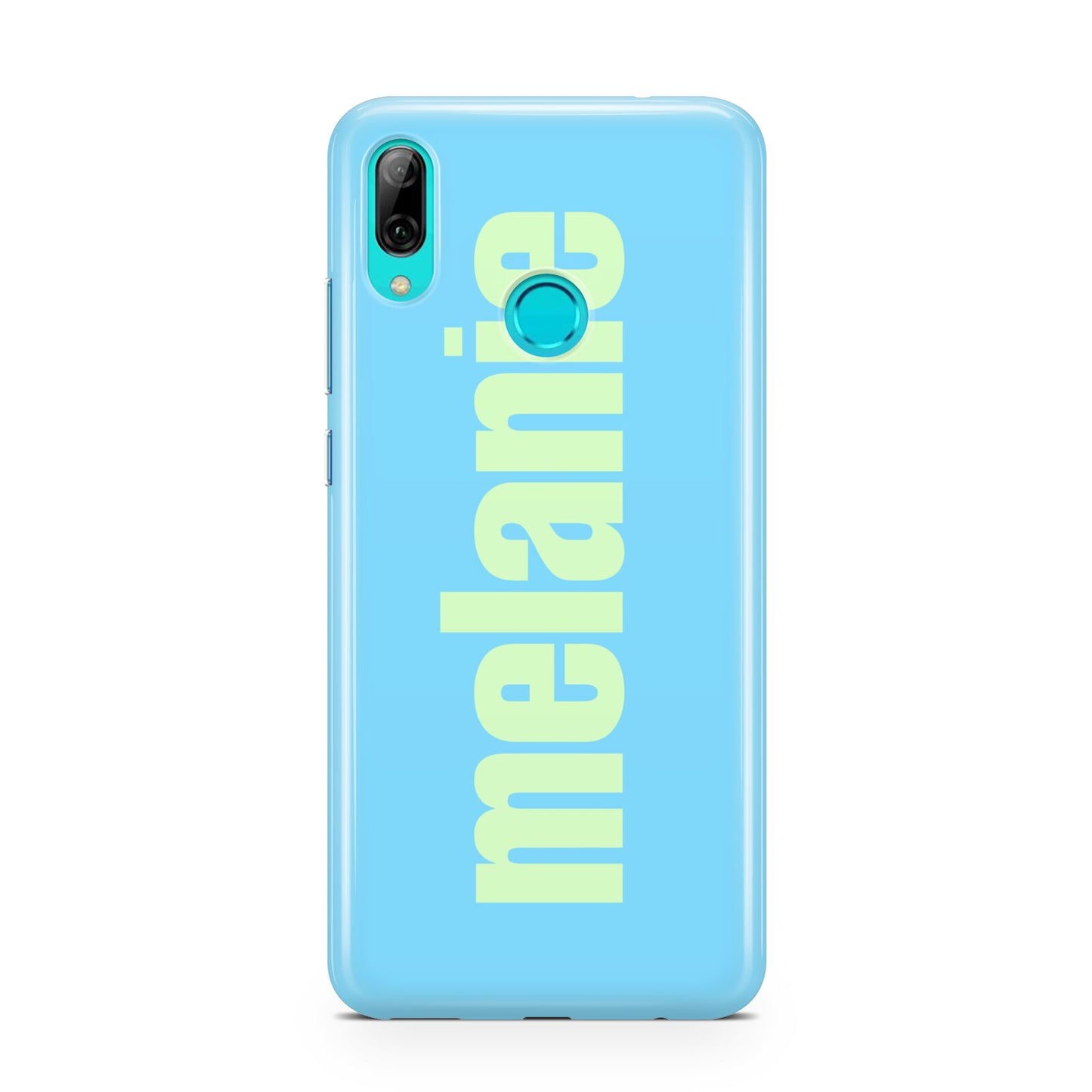 Personalised Blue Green Name Huawei P Smart 2019 Case