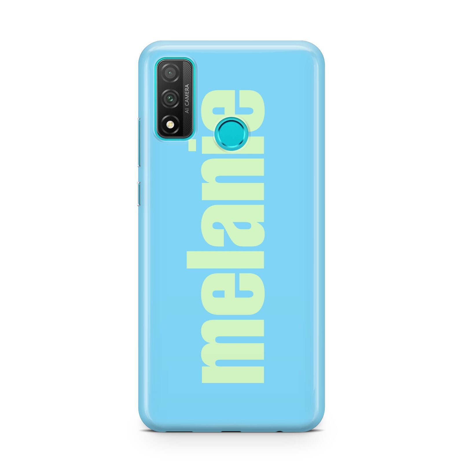 Personalised Blue Green Name Huawei P Smart 2020