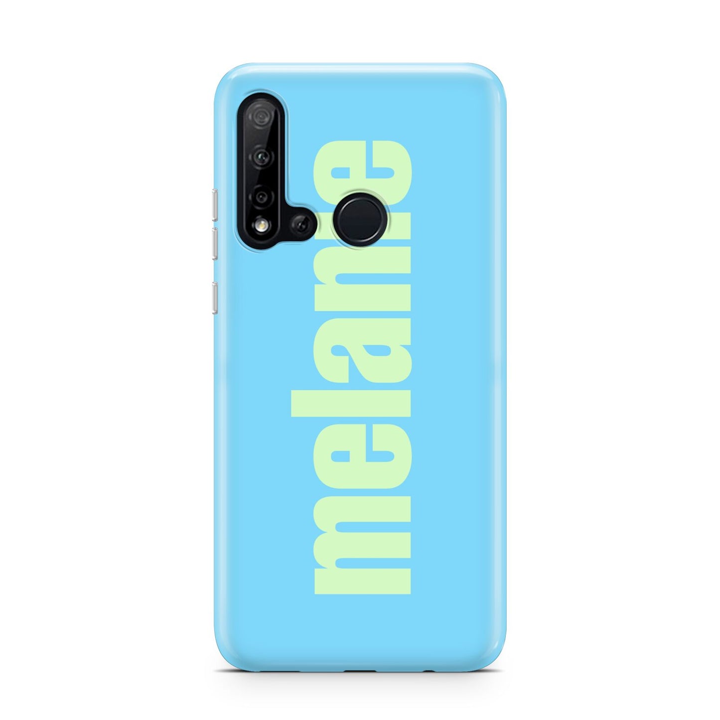Personalised Blue Green Name Huawei P20 Lite 5G Phone Case