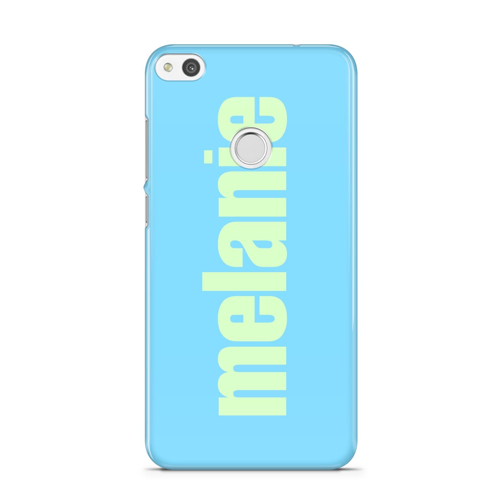 Personalised Blue Green Name Huawei P8 Lite Case