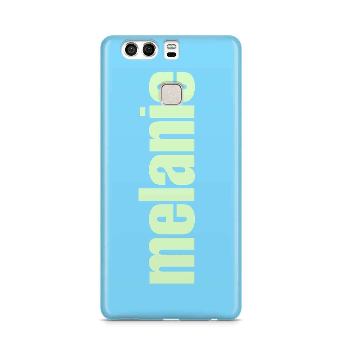 Personalised Blue Green Name Huawei P9 Case
