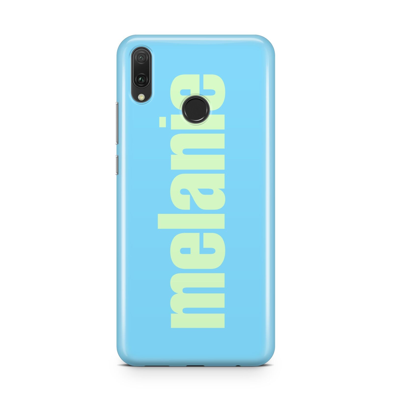 Personalised Blue Green Name Huawei Y9 2019