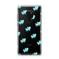 Personalised Blue Hearts Huawei Mate 20 Phone Case