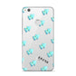 Personalised Blue Hearts Huawei P8 Lite Case