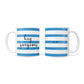 Personalised Blue Hey Gorgeous 10oz Mug Alternative Image 3