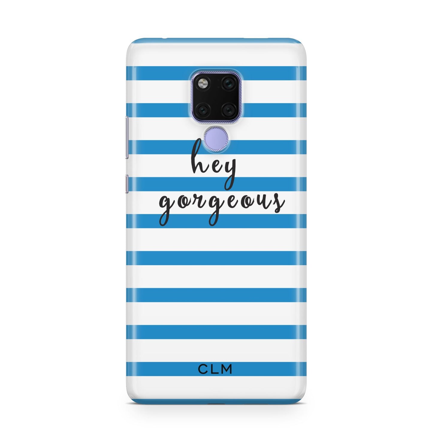 Personalised Blue Hey Gorgeous Huawei Mate 20X Phone Case