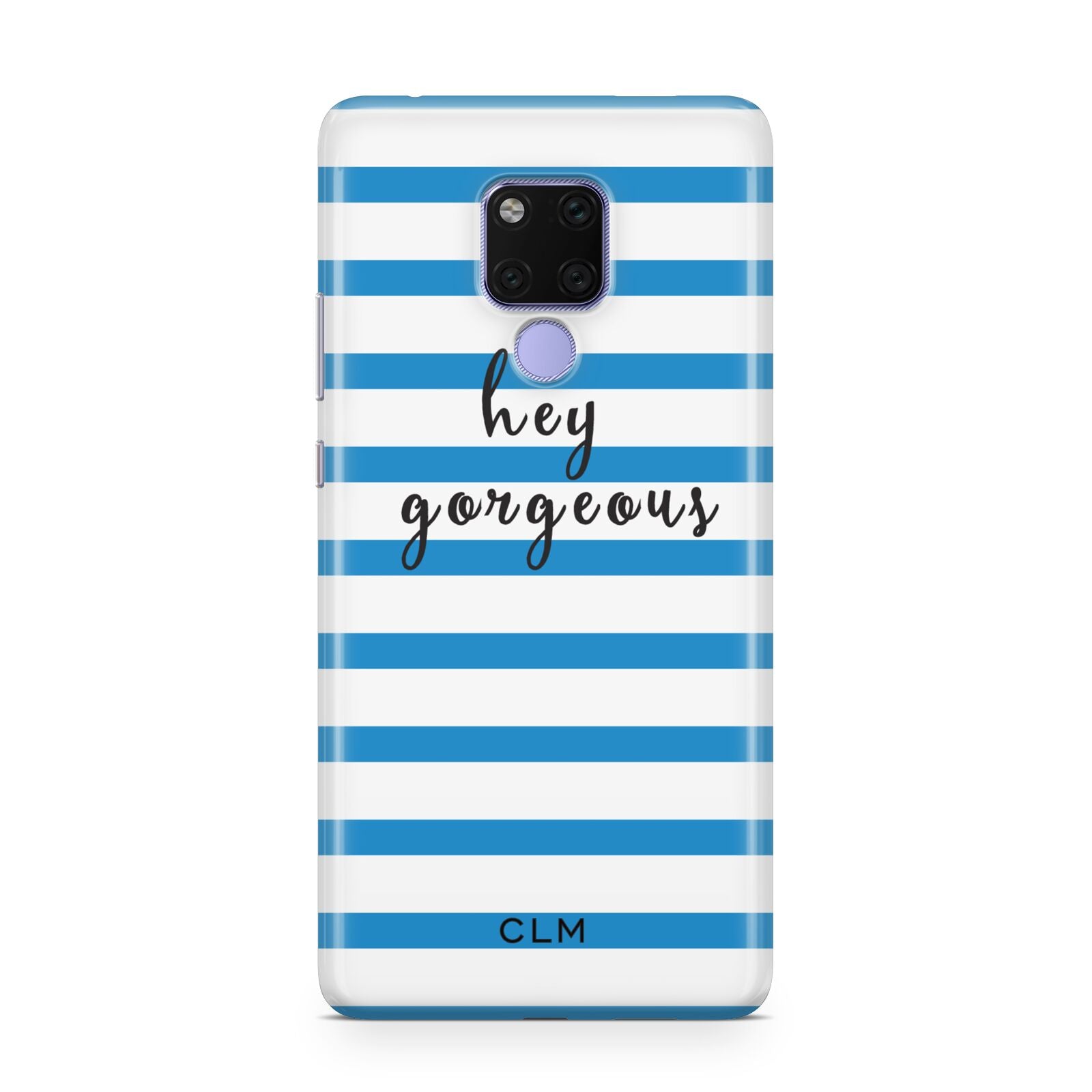 Personalised Blue Hey Gorgeous Huawei Mate 20X Phone Case