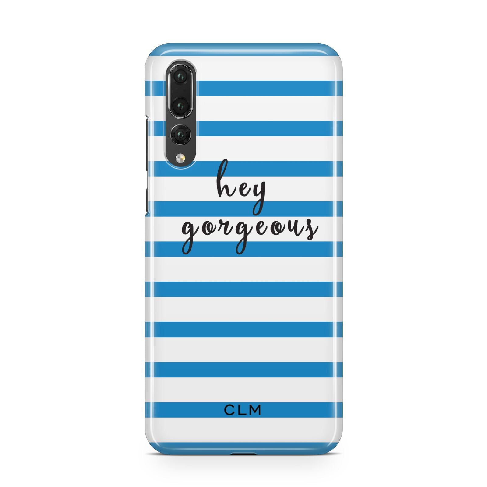Personalised Blue Hey Gorgeous Huawei P20 Pro Phone Case