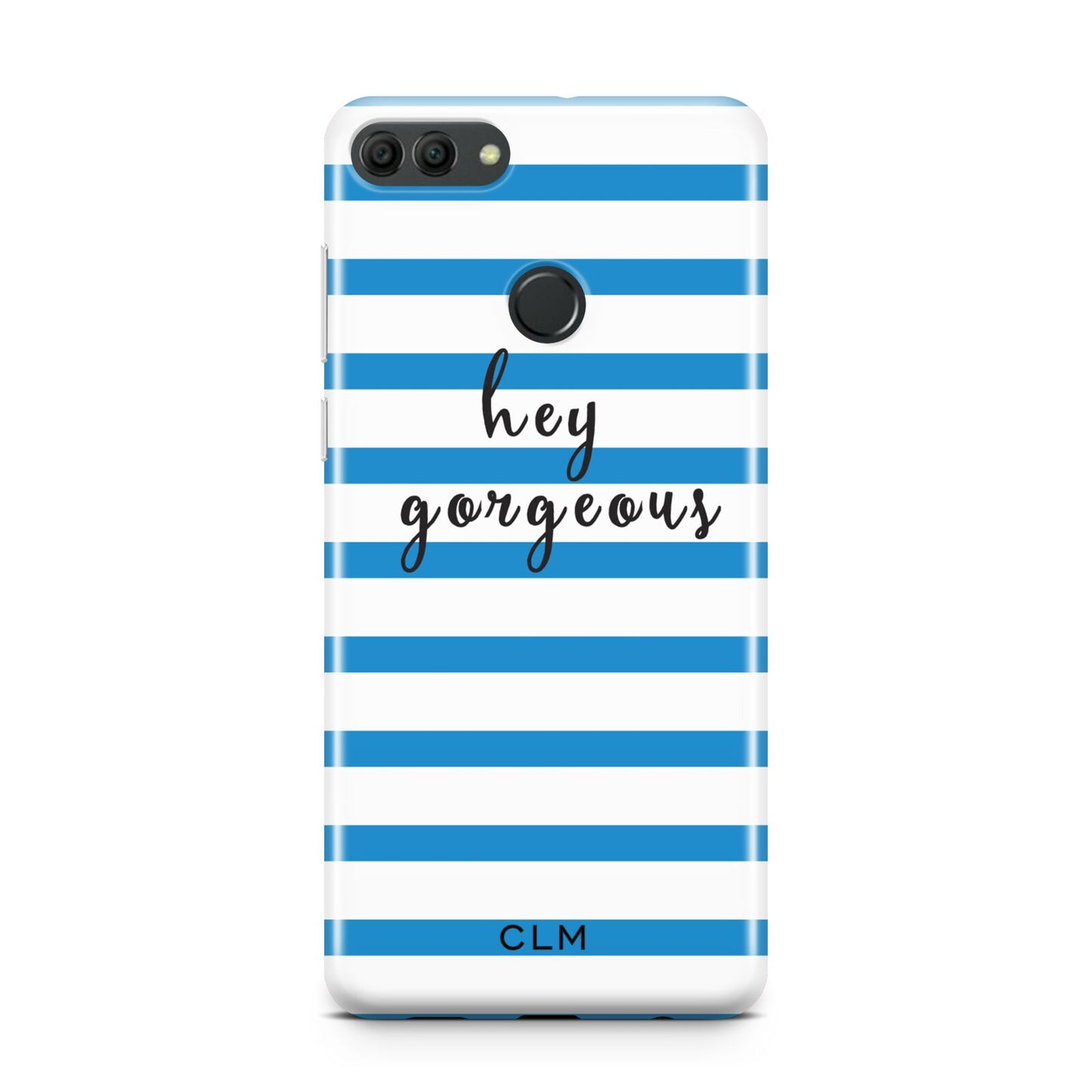 Personalised Blue Hey Gorgeous Huawei Y9 2018
