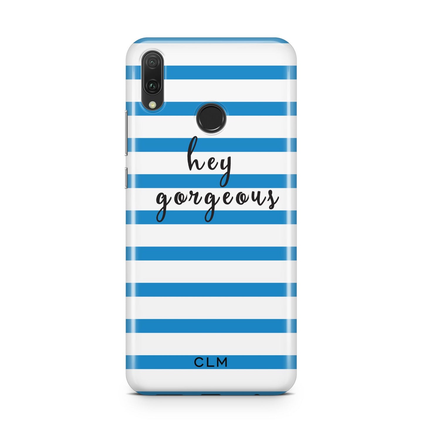 Personalised Blue Hey Gorgeous Huawei Y9 2019
