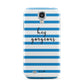 Personalised Blue Hey Gorgeous Samsung Galaxy S4 Case
