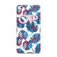 Personalised Blue Monstera Leaves Huawei P8 Lite Case