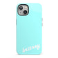 Personalised Blue Name iPhone 13 Full Wrap 3D Tough Case