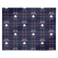 Personalised Blue Plaid Personalised Wrapping Paper Alternative