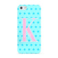 Personalised Blue Stars Apple iPhone 5 Case
