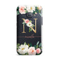 Personalised Blush Floral Monogram Samsung Galaxy J1 2016 Case