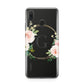 Personalised Blush Floral Wreath Huawei Nova 3 Phone Case