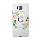 Personalised Blush Floral Wreath Samsung Galaxy Alpha Case