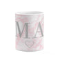 Personalised Blush Marble Initials 10oz Mug Alternative Image 7