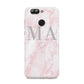 Personalised Blush Marble Initials Huawei Nova 2s Phone Case