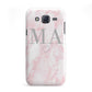 Personalised Blush Marble Initials Samsung Galaxy J5 Case