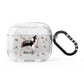 Personalised Border Collie Dog AirPods Glitter Case 3rd Gen