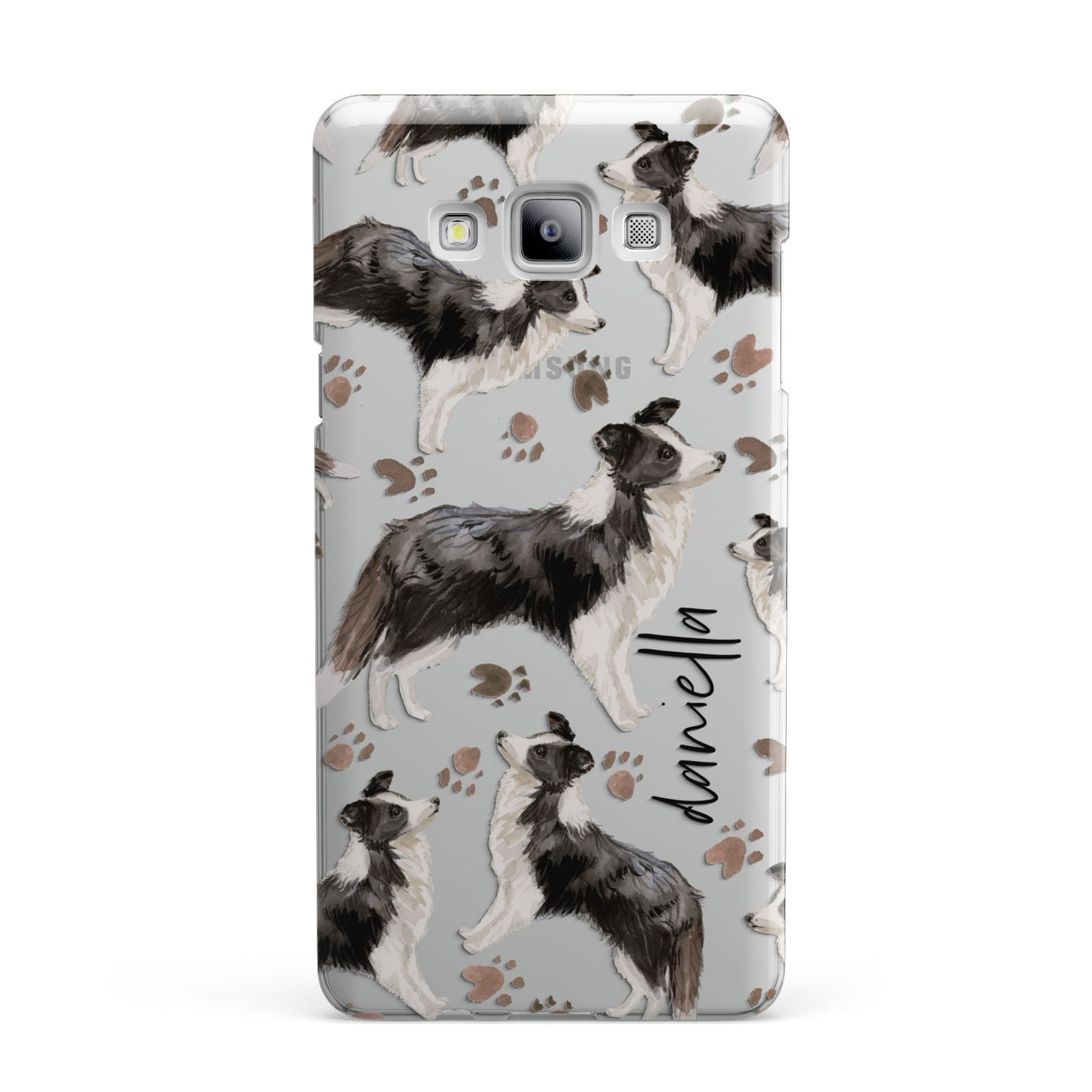 Personalised Border Collie Dog Samsung Galaxy A7 2015 Case