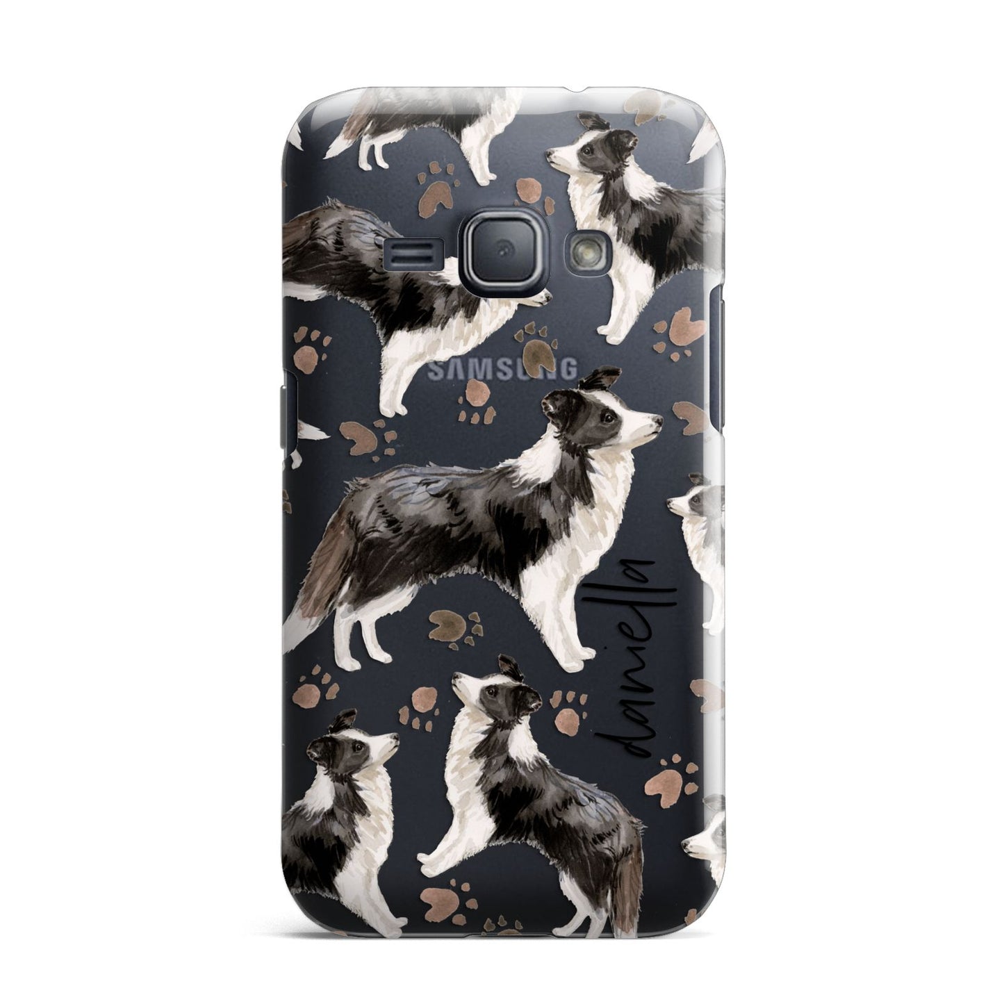 Personalised Border Collie Dog Samsung Galaxy J1 2016 Case