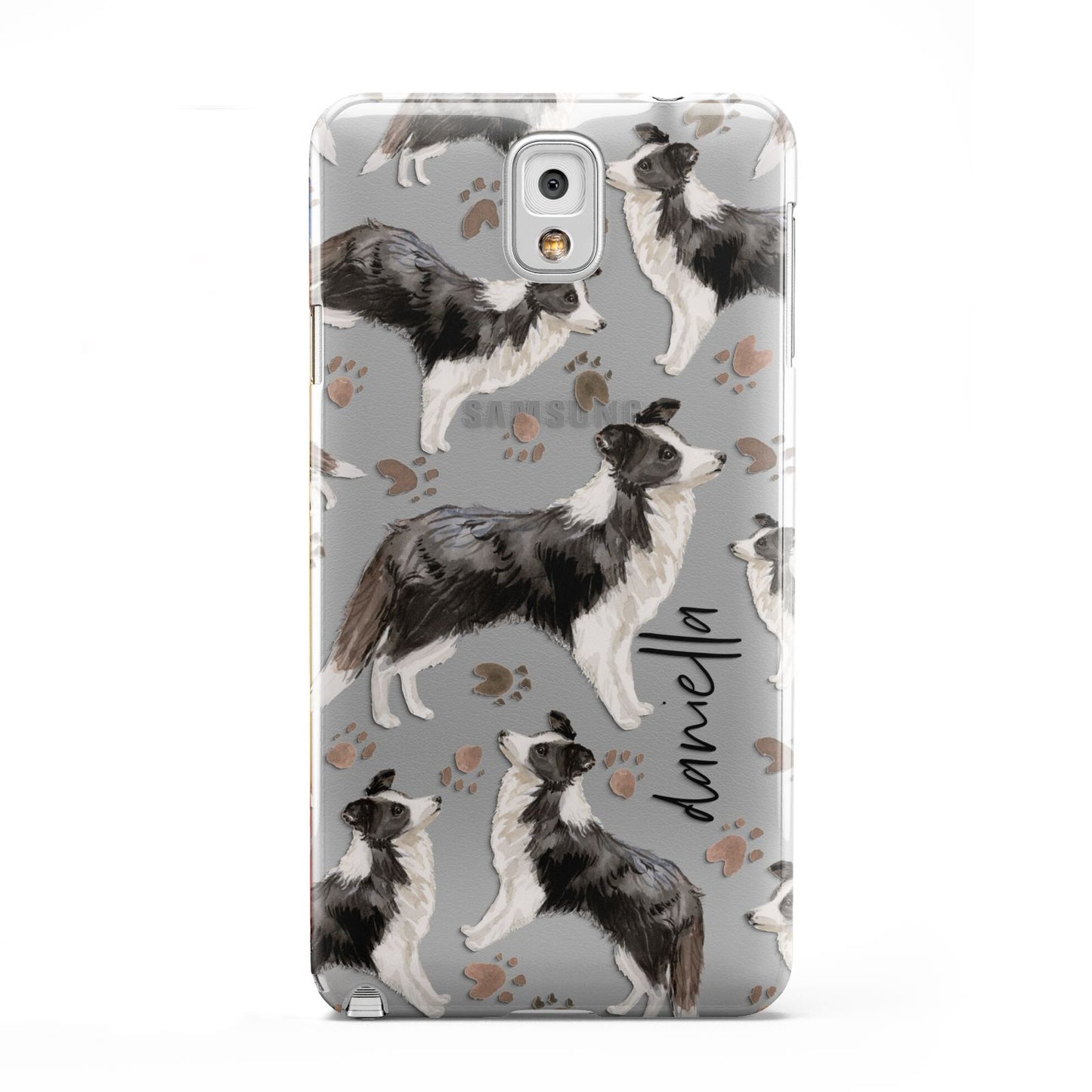 Personalised Border Collie Dog Samsung Galaxy Note 3 Case