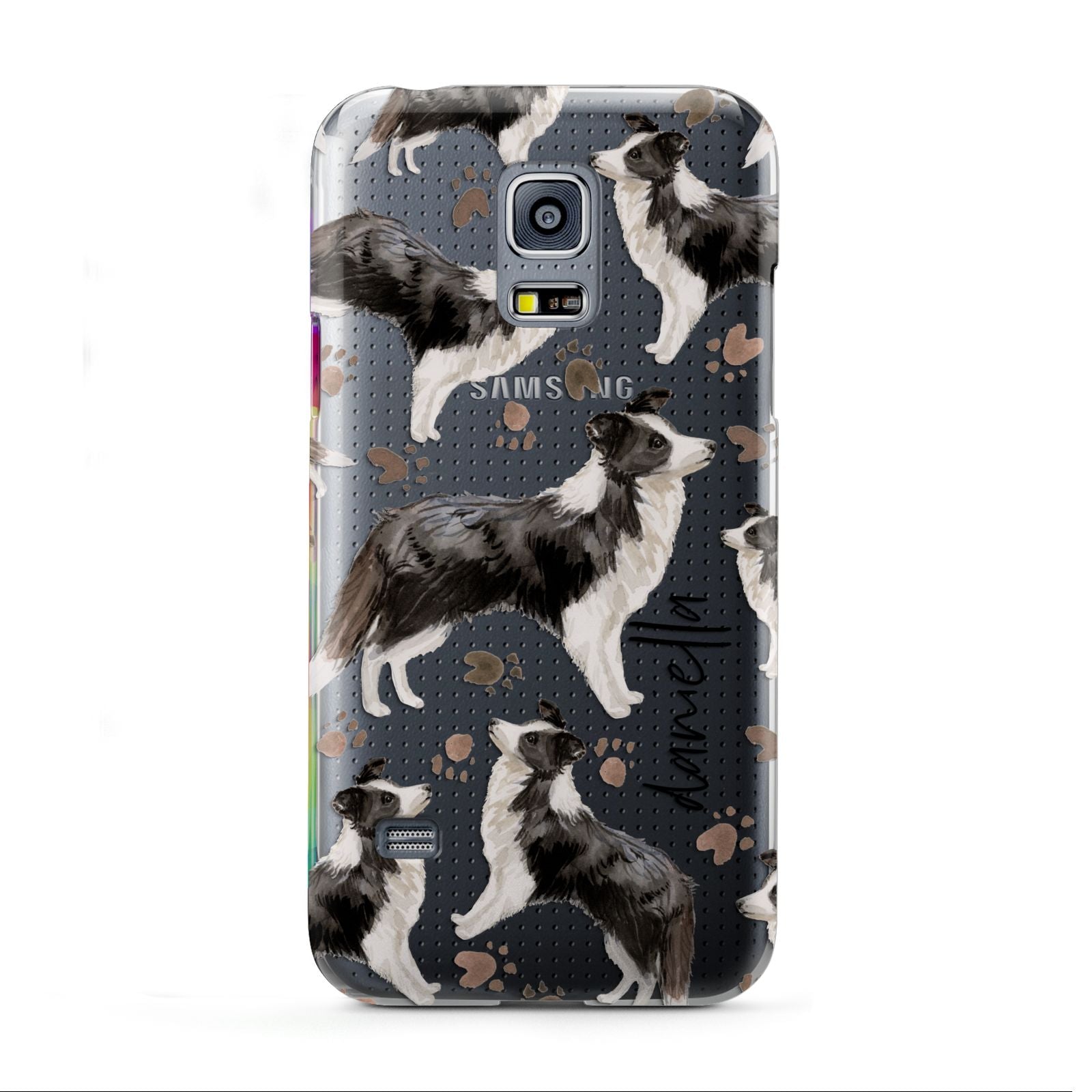 Personalised Border Collie Dog Samsung Galaxy S5 Mini Case