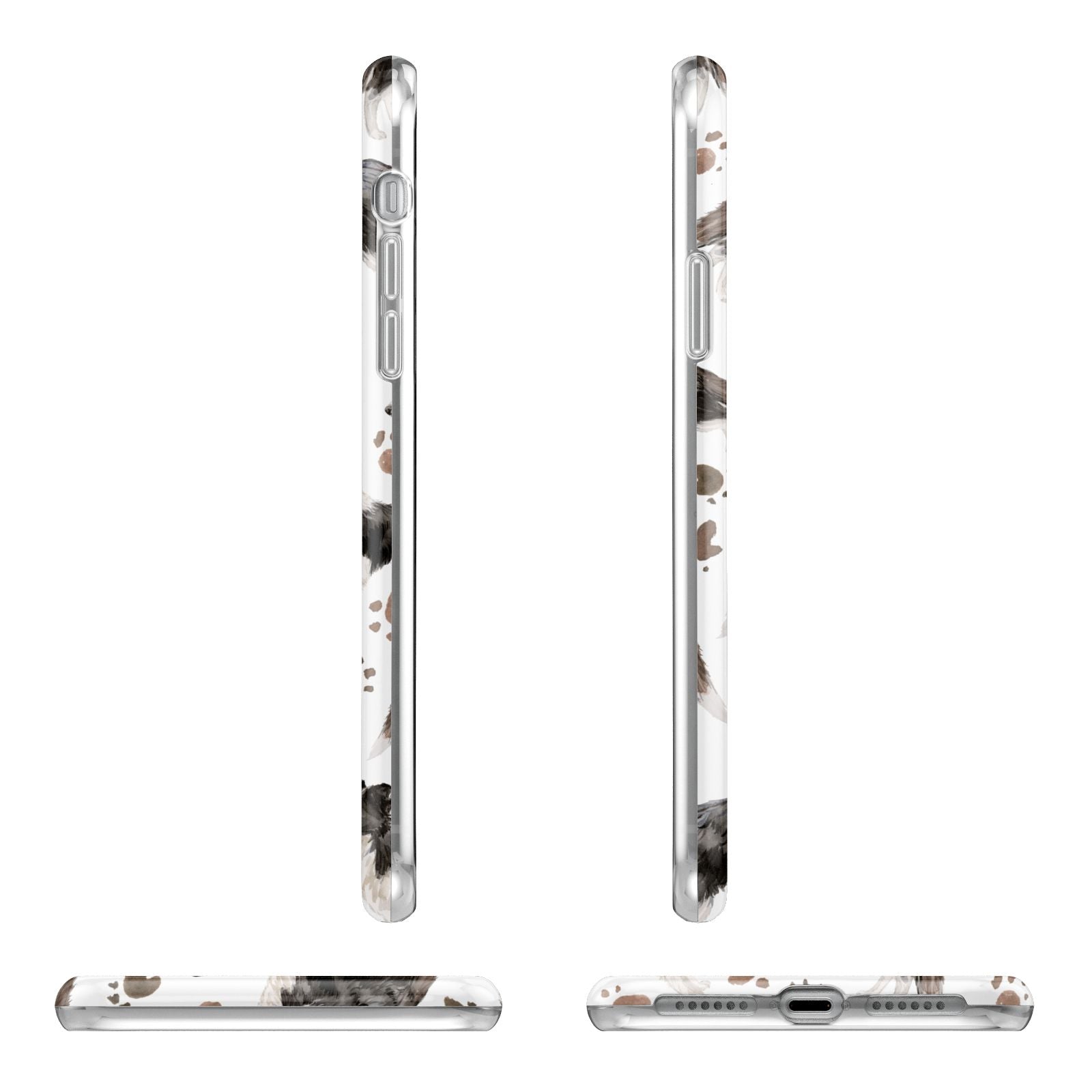 Personalised Border Collie Dog iPhone 11 Pro 3D Tough Case Angle Images