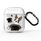 Personalised Boston Terrier AirPods Glitter Case