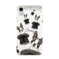 Personalised Boston Terrier Apple iPhone XR White 3D Tough Case