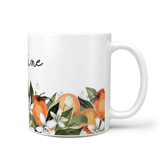 Personalised Bouquet of Oranges 10oz Mug