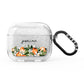 Personalised Bouquet of Oranges AirPods Glitter Case 3rd Gen