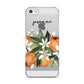 Personalised Bouquet of Oranges Apple iPhone 5 Case
