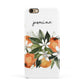 Personalised Bouquet of Oranges Apple iPhone 6 3D Snap Case