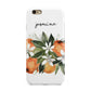 Personalised Bouquet of Oranges Apple iPhone 6 3D Tough Case