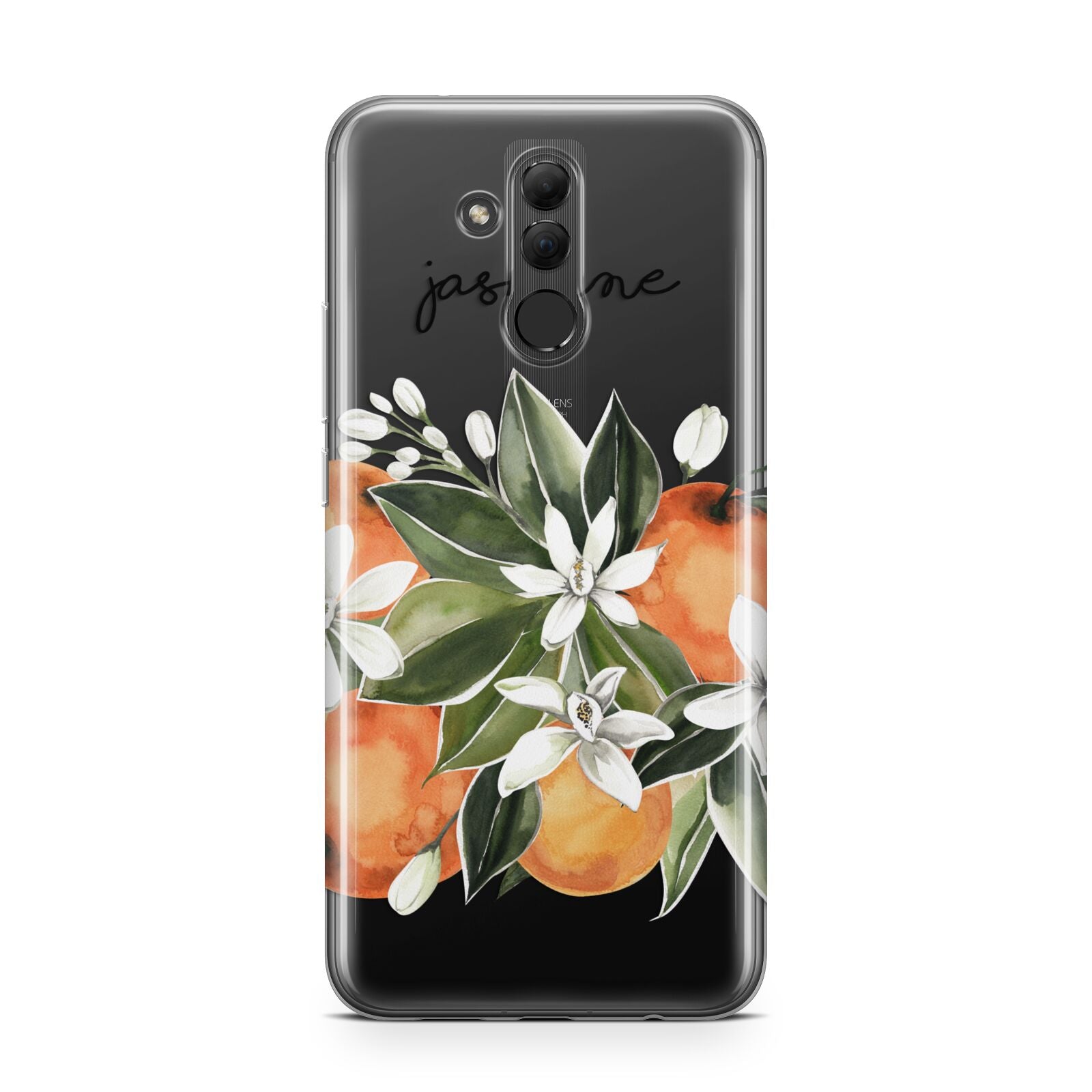 Personalised Bouquet of Oranges Huawei Mate 20 Lite