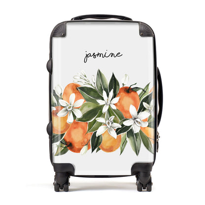 Personalised Bouquet of Oranges Suitcase