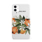 Personalised Bouquet of Oranges iPhone 11 3D Snap Case