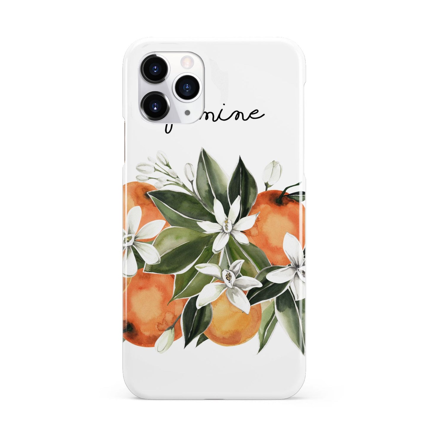 Personalised Bouquet of Oranges iPhone 11 Pro 3D Snap Case