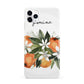 Personalised Bouquet of Oranges iPhone 11 Pro Max 3D Snap Case