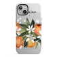 Personalised Bouquet of Oranges iPhone 13 Full Wrap 3D Tough Case