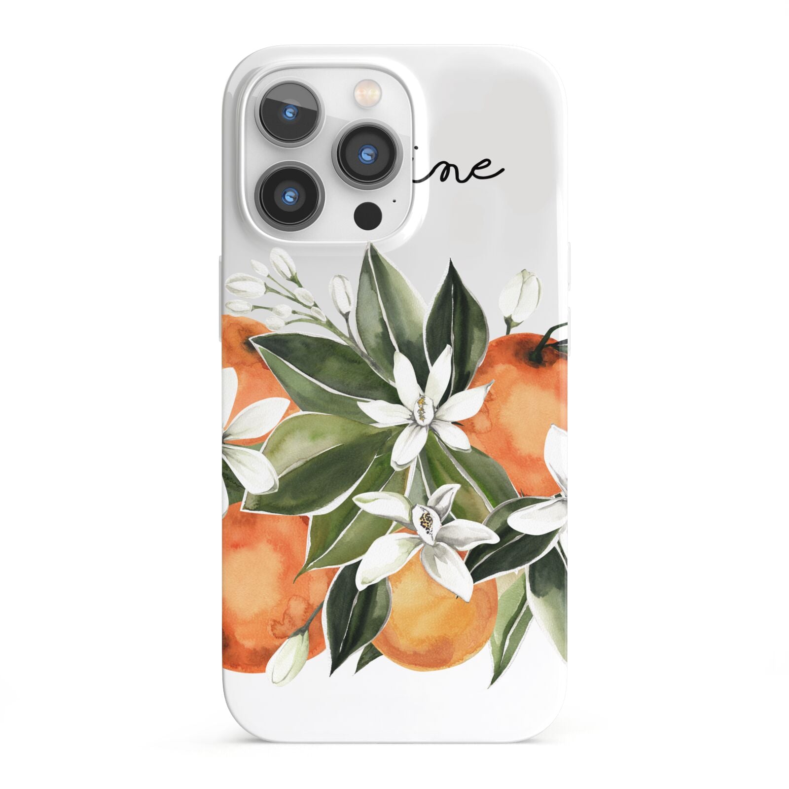 Personalised Bouquet of Oranges iPhone 13 Pro Full Wrap 3D Snap Case